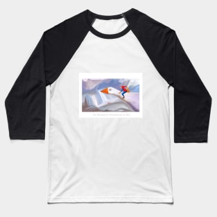 Fantasy art print Surreal children illustration Baseball T-Shirt